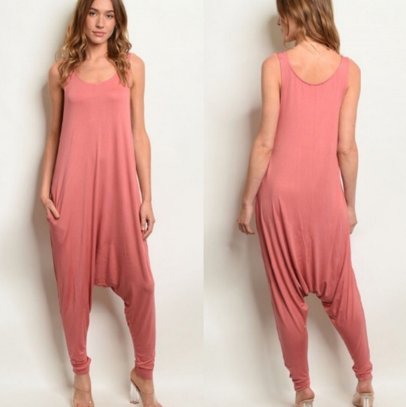 Annabelle Pants - Jersey Knit Jumpsuit